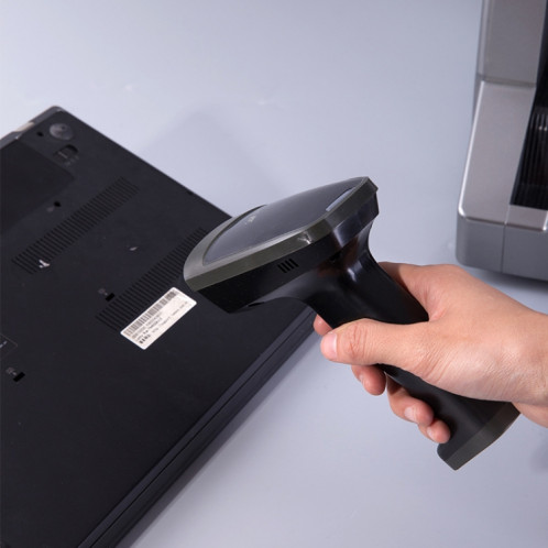 Deli Scanner filaire et sans fil Drugstore Supermarket Catering Logistics Cash Register Scanner, Model: 14882W (White) SD6604900-08
