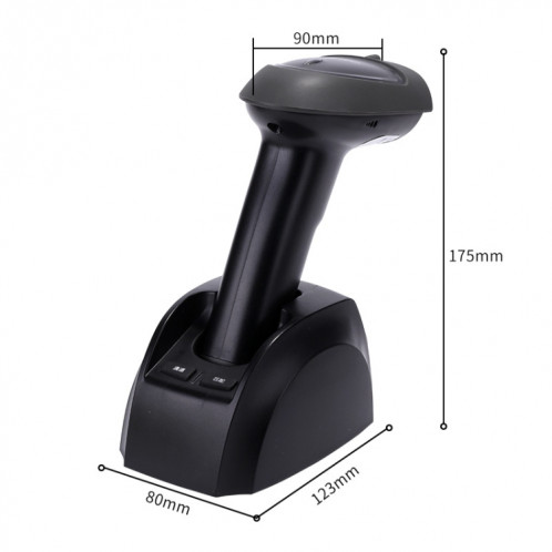 Scanner de code à barres Deli 14951W Scanner de code unidimensionnel SD7583513-08