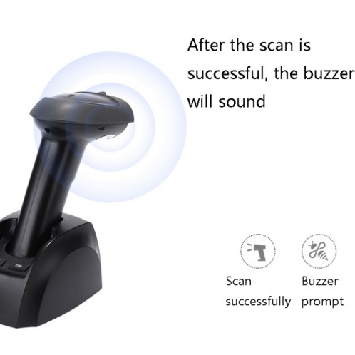Scanner de code à barres Deli 14951W Scanner de code unidimensionnel SD7583513-08