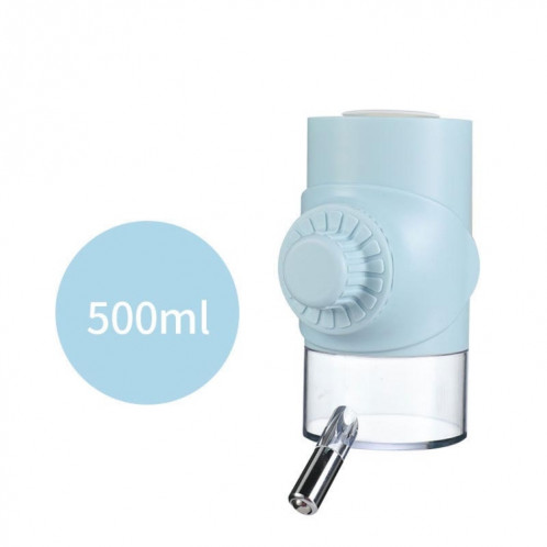 Abreuvoir à boules pour animaux de compagnie Abreuvoir pour chien suspendu Cage suspendue Tasse d'eau pour animaux de compagnie 500ML (bleu ciel) SH101B1642-09