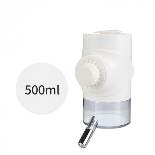 Abreuvoir à boules pour animaux de compagnie Abreuvoir pour chien suspendu Cage à eau pour animaux de compagnie 500 ml SH101D298-09