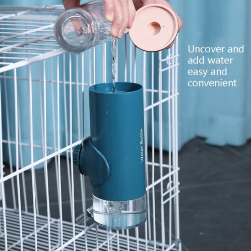 Abreuvoir à boules pour animaux de compagnie Abreuvoir pour chien suspendu Cage à eau pour animaux de compagnie 700ML SH102D531-09