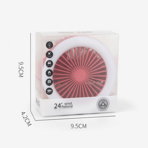 6355 Mini veilleuse avec ventilateur pliant (vert) SH601C1480-010
