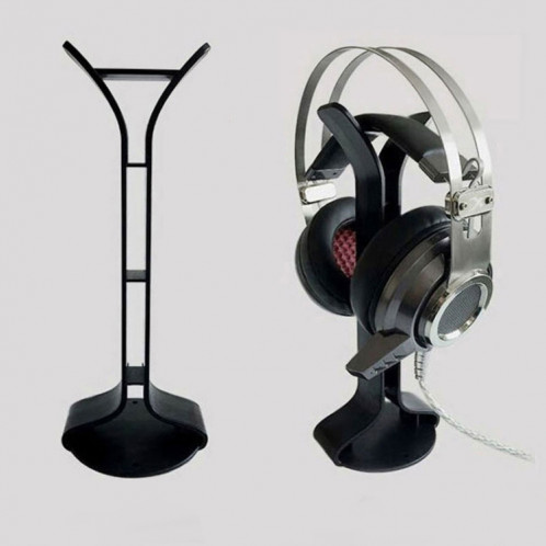 2 PCS Support de casque universel présentoir Internet Cafe Cintre de casque d'ordinateur (noir) SH101B910-07