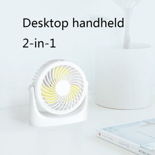 Mini ventilateur USB silencieux pour dortoir étudiant JD-Q1 Office (blanc) SH501A1657-07