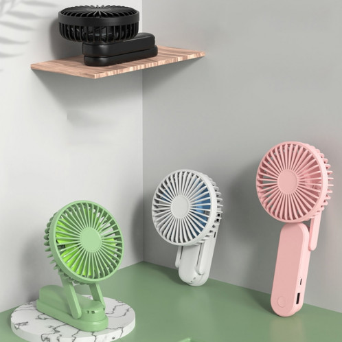 F1 USB Ventilateur de cou suspendu paresseux portable Mini ventilateur de poche pliable (vert) SH701C1016-011