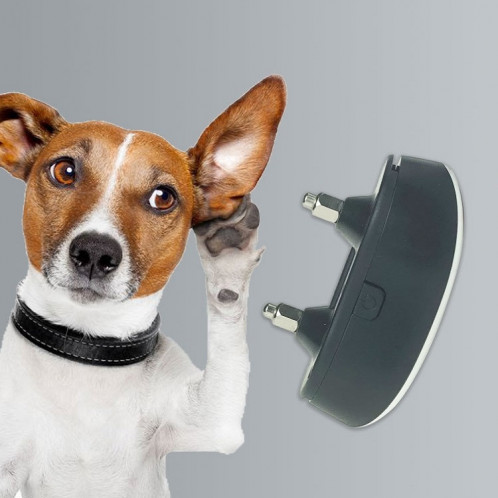 Dispositif de dressage de chien télécommandé Bark Stopper Collier rechargeable Entraîneur de vibrations de choc électrique étanche, spécification: un pour un SH59011455-012