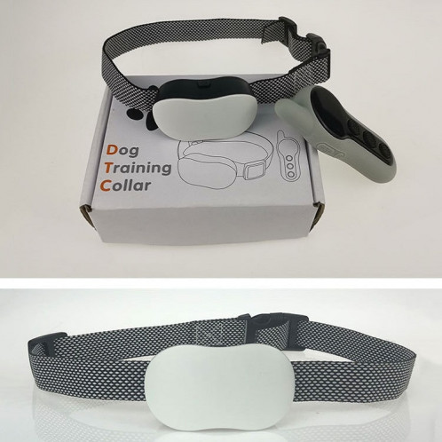 Dispositif de dressage de chien télécommandé Bark Stopper Collier rechargeable Entraîneur de vibrations de choc électrique étanche, spécification: un pour un SH59011455-012