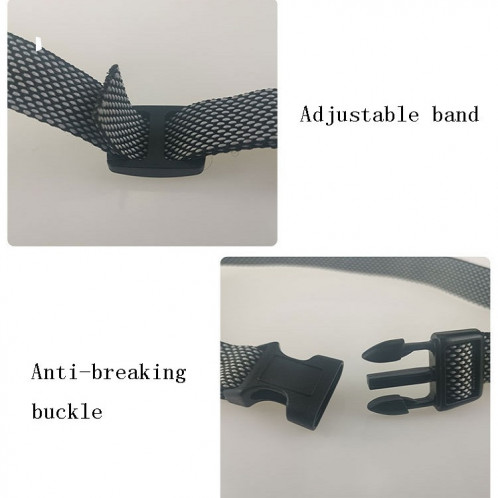 Dispositif de dressage de chien télécommandé Bark Stopper Collier rechargeable Entraîneur de vibrations de choc électrique étanche, spécification: un pour un SH59011455-012