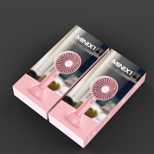 Mini ventilateur silencieux portable de bureau, couleur: X1 rose SH7202548-08