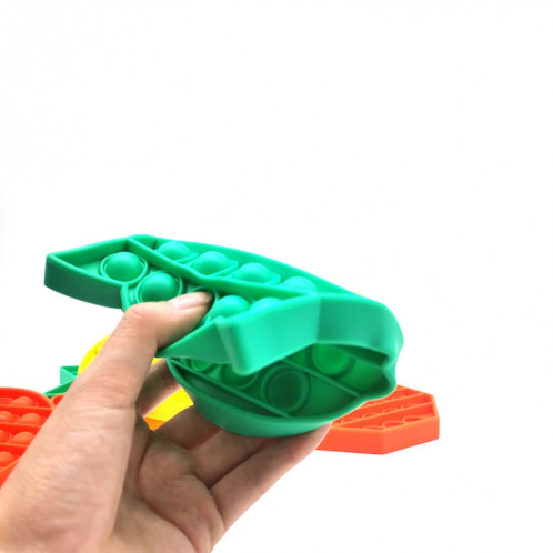 5 PCS Child Mental Bureau de bureau Éducatif Jouets Silicone Presse-plan de la silicone Jeu, Style: Voiture (rose) SH40181668-08