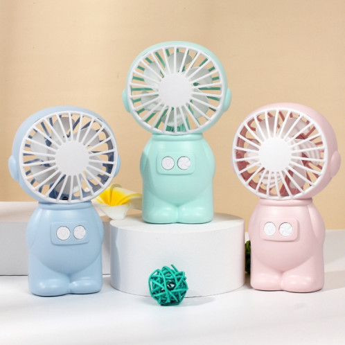 FY040 2 PCS Portable Extérieur USB Ventilateur De Poche De Bureau Bureau Mini Night Light Fan (Rose) SH001A1189-09