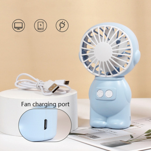 FY040 2 PCS Portable Extérieur USB Ventilateur De Poche De Bureau Bureau Mini Night Light Fan (Rose) SH001A1189-09