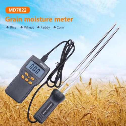 Humidimètre numérique à sonde ultra-longue MD7822 Smart Grain SH74341291-08