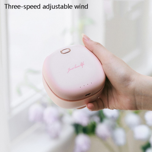 Mini ventilateur portatif rechargeable par usb de petit ventilateur de cou suspendu paresseux (vert vintage) SH701A1585-011