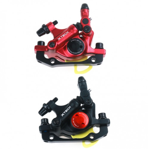 Frein hydraulique modifié pour scooter 3 en 1 + disque de frein à disque de 120 mm + ensemble de siège modifié pour Xiaomi Mijia M365 Pro (frein noir + adaptateur argent) SH801C1596-08