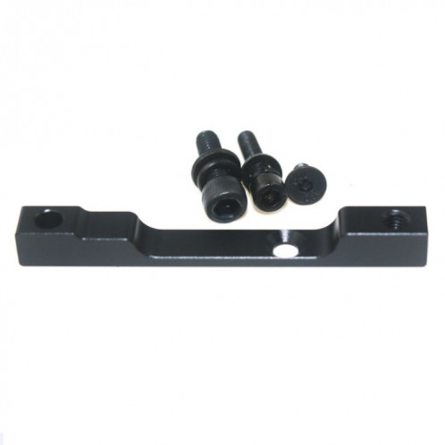 Frein hydraulique modifié pour scooter 3 en 1 + disque de frein à disque de 120 mm + ensemble de siège modifié pour Xiaomi Mijia M365 Pro (frein noir + adaptateur noir) SH801D634-08