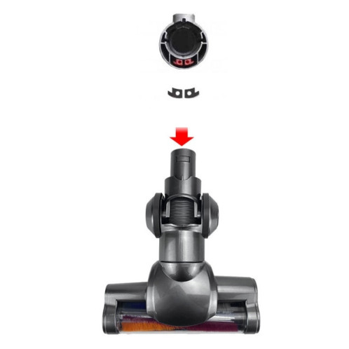 Tête de brosse électrique d'aspirateur pour Dyson V6 DC44 / 45/58/59/62/74 SH7484627-05