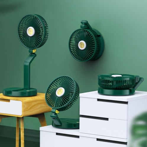 FF-996 Ventilateur de lampe de table pliante de bureau Dortoir d'étudiants Ventilateur muet USB de bureau (Version améliorée-Blanc) SH201C1743-08