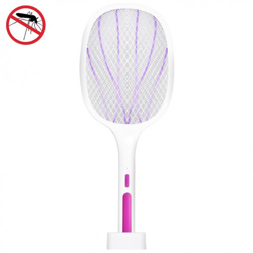 Tapette à moustiques électrique Mosquito Killer Two-in-One Rechargeable USB Ménage à moustiques Tapette à moustiques électrique, Couleur: LEDx6 Violet (Charge de base) SH7204910-07