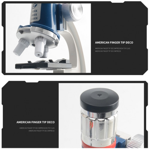 2171 Child STEM Science and Education Puzzle 1200 Ballic Biomedi Toy Student Experimental Equipment (Alloy microscope) SH201A543-09