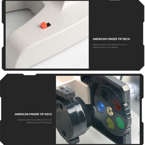2171 Child STEM Science and Education Puzzle 1200 Ballic Biomedi Toy Student Experimental Equipment (Alloy microscope) SH201A543-09