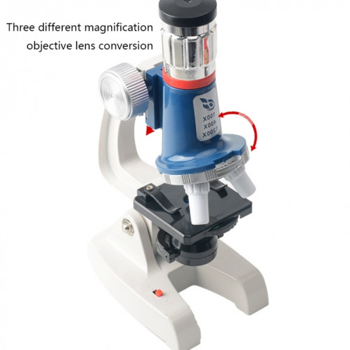 2171 Child STEM Science and Education Puzzle 1200 Ballic Biomedi Toy Student Experimental Equipment (Alloy microscope) SH201A543-09