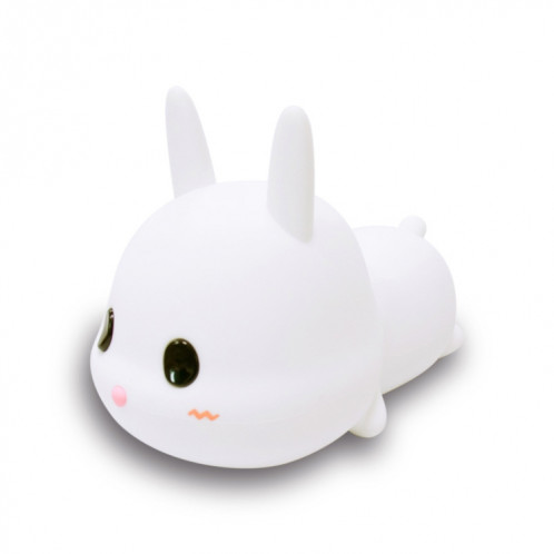 Lapin mignon Pays de nuit Pays de nuit Protection des yeux de chevet Enfants Domaine Silicone Lampe (Presse Version) SH801A1460-08
