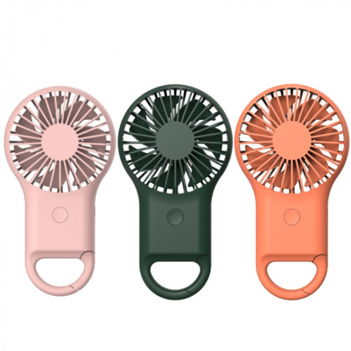 Handheld Pocket Mini Small Fan Portable Charging Outdoor USB Fan With 7 Color Light(ArmyGreen) SH301B335-07