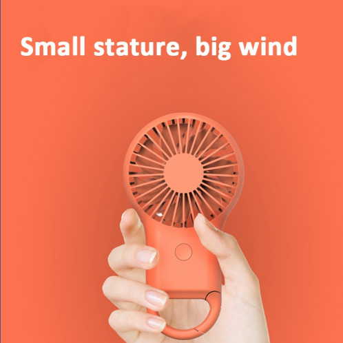 Handheld Pocket Mini Small Fan Portable Charging Outdoor USB Fan With 7 Color Light(ArmyGreen) SH301B335-07