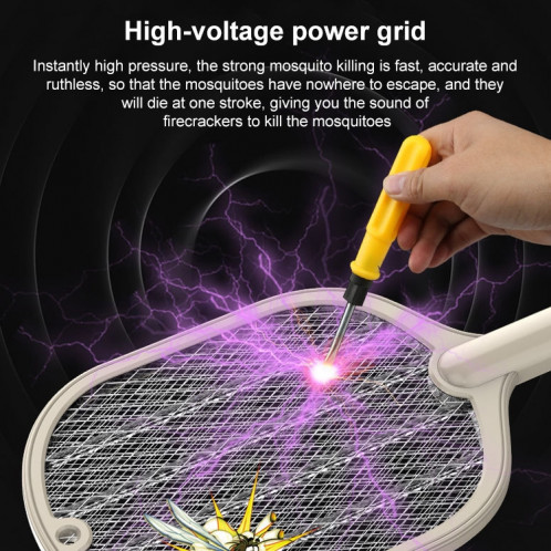 Home Smart Home Dual-Use Mosquito Swatter Mosquito Killer Fly Swatte (Vert) SH001B1317-07