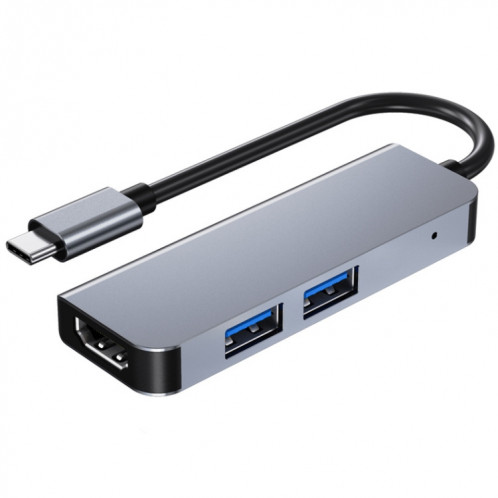 3 en 1 USB-C / TYPE-C à 4K HDMI + 2 ports USB 3.0 Ports Station d'accueil de moyeu multifonctionnel SH0897334-010
