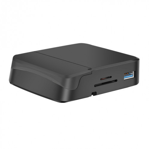 7 en 1 USB-C / TYPE-C à 2 USB 2.0 + USB 3.0 + 4K HDMI + SD / TF Card Slot + PD USB-C / Type-C Ports de chargement Multifonctionnel Hub Station d'accueil avec support SH0901498-09
