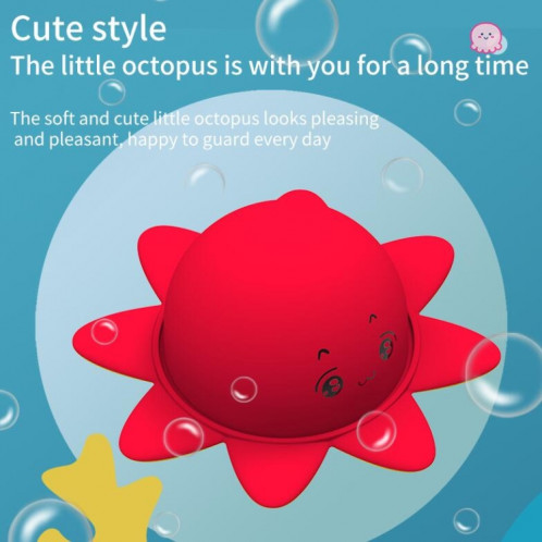 Double expression Flip Poupées Poulpe Silicone Unzip Toys, Hauteur: 4.9cm (rouge) SH101A1442-014