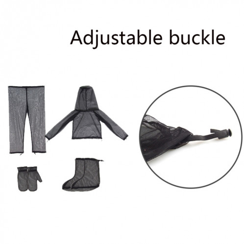 Camping Adventure Costume anti-moustique Pêche d'été Vêtements en maille respirante, Spécifications: paires de couvre-pieds anti-moustiques (S / M) SH304A1762-06