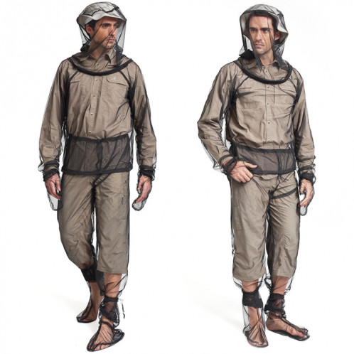 Camping Adventure Costume anti-moustique Pêche d'été Vêtements en maille respirante, Spécifications: paires de couvre-pieds anti-moustiques (S / M) SH304A1762-06