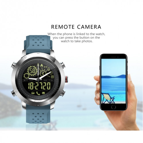 NX02 Sport Smartwatch IP67 étanche Support Tracker Calories Podomètre Smartwatch Chronomètre Appel SMS Rappel (noir) SH601A537-013