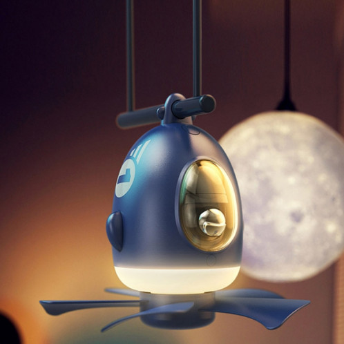 MF023 Airplane Night Light Plafonnier Ventilateur de contrôle de la télécommande USB (Blanc) SH401B116-06