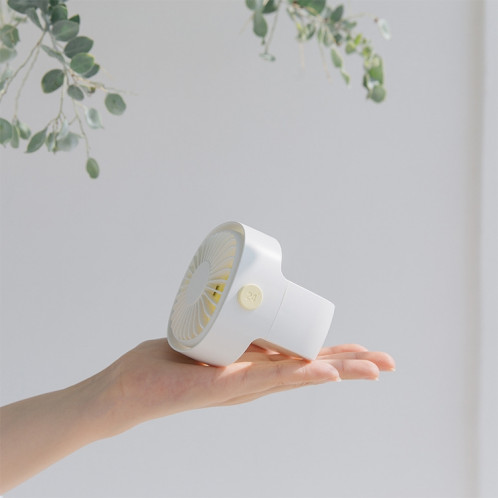 Bureau de poche Student en plein air Mute USB Mini Fan (blanc) SH301A872-010