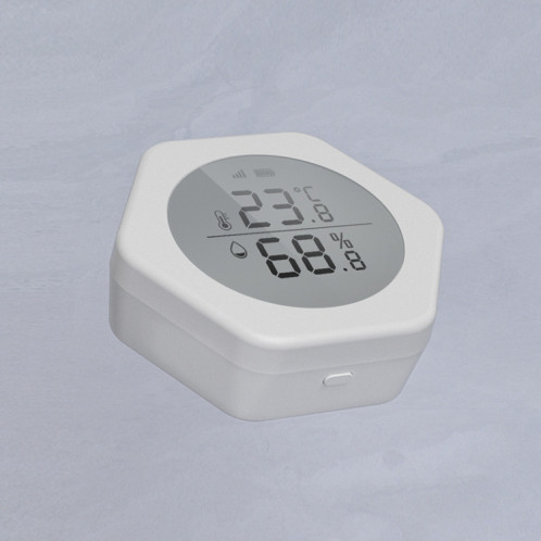 LQ-WS1 TUYA SMART HOME HOME CHAMP DE COMMANDE DE CONTRÔLE DE LA TEMPÉRATURE ET DE L'HUMIDITÉ SH7501560-010