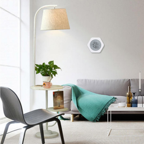 LQ-WS1 TUYA SMART HOME HOME CHAMP DE COMMANDE DE CONTRÔLE DE LA TEMPÉRATURE ET DE L'HUMIDITÉ SH7501560-010