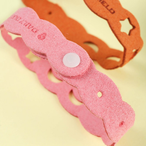 5 pièces BUGS Bracelet anti-moustique anneau anti-moustique Bracelet anti-moustique extérieur couleur livraison aléatoire, style: bracelet Staroon SH55021630-06