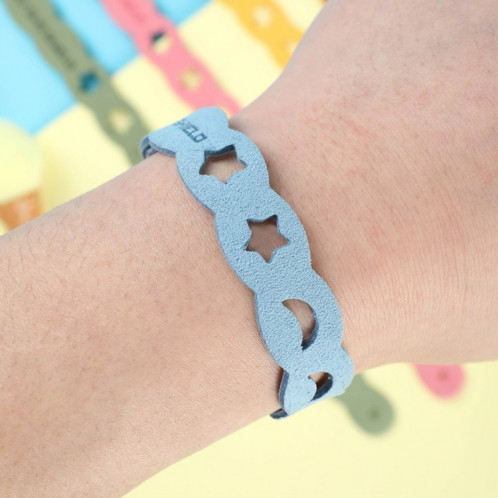 5 pièces BUGS Bracelet anti-moustique anneau anti-moustique Bracelet anti-moustique extérieur couleur livraison aléatoire, style: bracelet Staroon SH55021630-06
