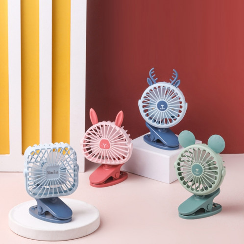 USB Chargement Clip Fan Dortoir Office de chevet Lampe de chevet Fan Random Color Style Livraison SH88961535-08