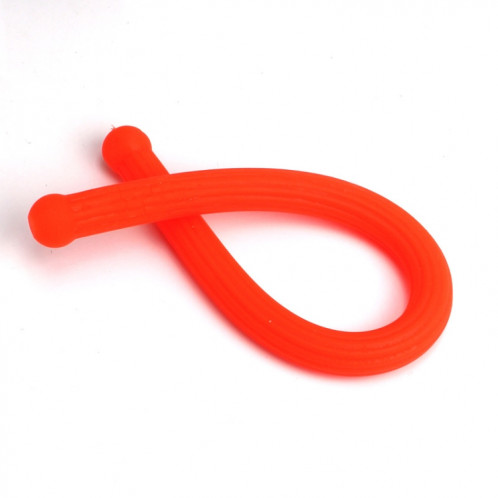 10 PCS Protection de l'environnement Tête ronde TPR Décompression Caoutchouc de nouilles en caoutchouc souple, Livraison de couleurs aléatoires SH9056500-06
