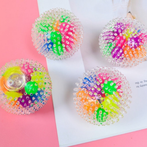 6 pcs 6 cm de perles de couleur TPR Vent boule de décompression jouet, couleur: ballon ballon SH8302577-05