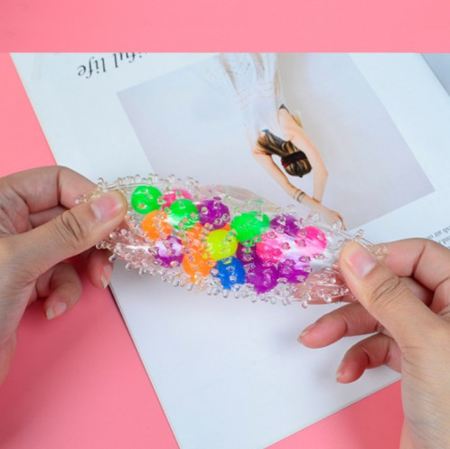 6 pcs 6 cm de perles de couleur TPR Vent boule de décompression jouet, couleur: ballon ballon SH8302577-05