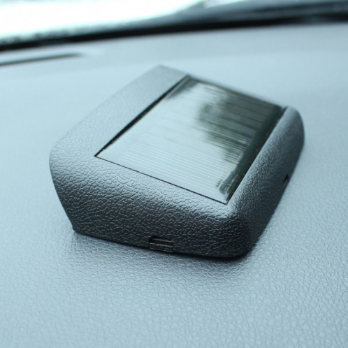 Horloge de voiture de nuit Solar Automobile Horloge électronique Température Température + Date + Semaine + Température (Lumière verte) SH201A1072-07