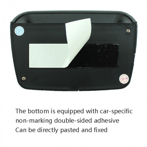 Horloge de voiture de nuit Solar Automobile Horloge électronique Température Température + Date + Semaine + Température (Lumière verte) SH201A1072-07