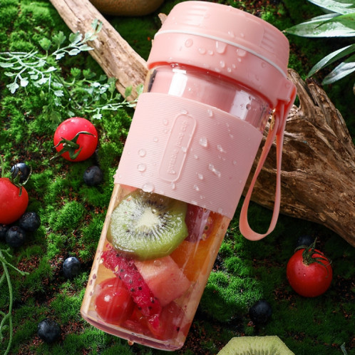 FS1300 Mini Juicer Home Portable Machine de cuisson Student Juice Coupe Juicer, Couleur: Cherry Blossom Qua lame SH89041159-07